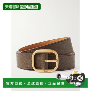 织纹皮革皮带 1h可退 女士 罗意威 E619Z26X53腰带 香港直邮LOEWE