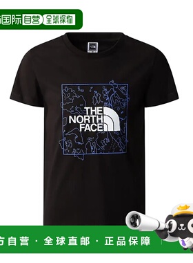 1h可退 香港直邮the north face 北面 男童 y new s/s moss/lemon