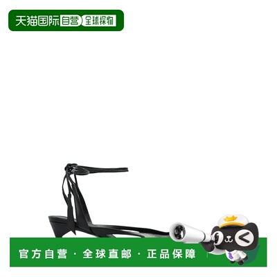 1h可退 香港直邮The Attico 女士 黑色 Diane Slingback 高跟鞋 2