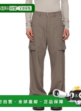 香港直邮rick owens 瑞克 欧文斯 男士 灰褐色 Temple Stefan 工