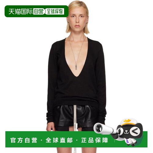 1h可退 香港直邮rick owens 瑞克 欧文斯 女士 黑色 Tower Extrem