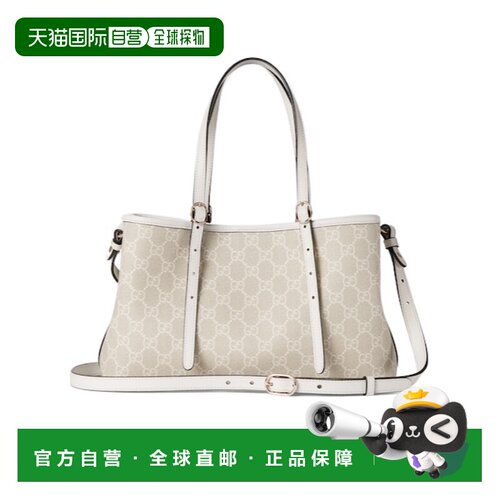 香港直邮Gucci GG Emblem 小号托特包手提包单肩包 815214FAD6L