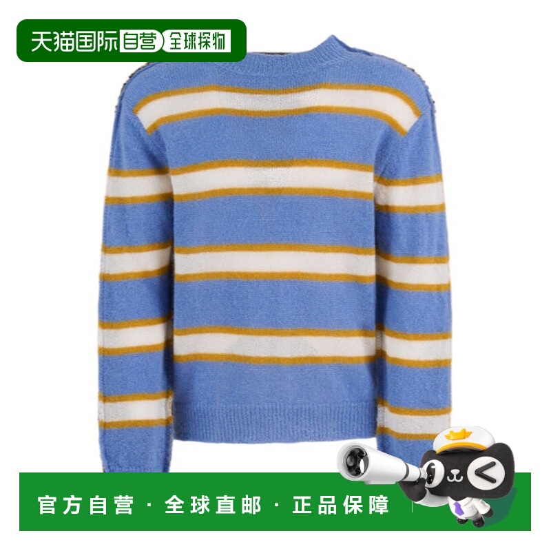 香港直邮Marni 条纹长袖毛衣 GCMG0204Q1UFU193