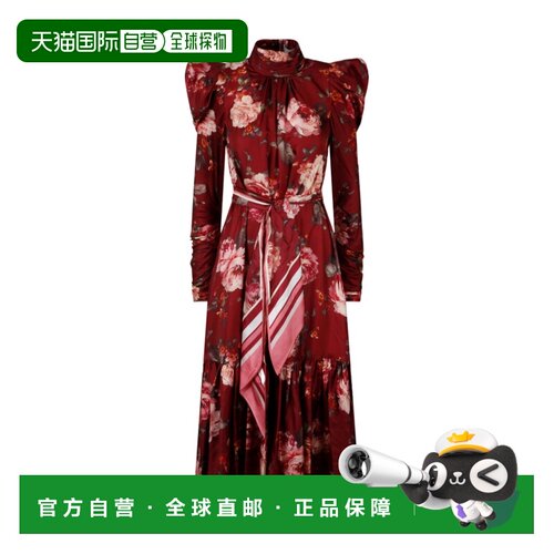 香港直邮Zimmermann 褶边连衣裙 4536DF231