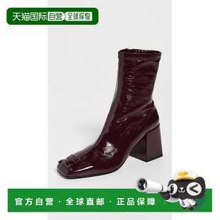 1h可退 香港直邮Courreges 女士 Re Edition 乙烯基短靴