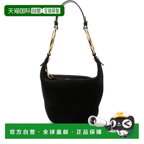 香港直邮CHLOÉ 女士斜挎包 C25SS618O84001 AW2025 黑色 拉链单肩