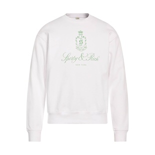 RICH 1h可退 white白色 舒适时尚 运动衫 香港直邮SPORTY 男士