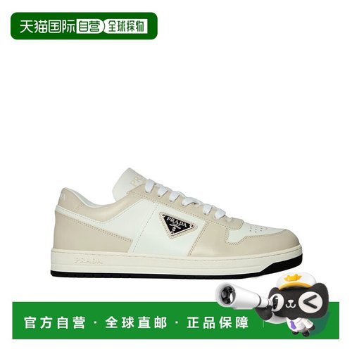 香港直邮Prada Downtown 皮革低帮运动鞋 115758普拉达