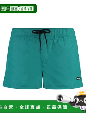 香港直邮Versace 抽绳短裤 10025161A091765G690范思哲休闲裤