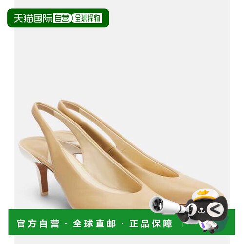 香港直邮Chloe 蔻依 女士 Suzie 皮质露跟浅口鞋高跟鞋单鞋