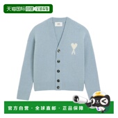 香港直邮Ami Paris 长袖 1h可退 针织衫 UKC365KN0135.