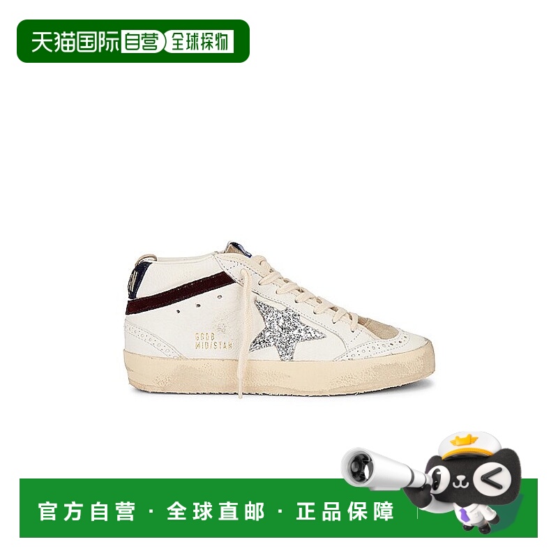 1h可退 香港直邮GOLDEN GOOSE 女士 徽标低帮运动鞋 GWF00122F004