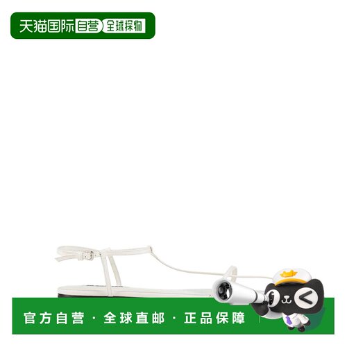 香港直邮Jil Sander 吉尔 桑达 女士 凉鞋 white白色 舒适时尚