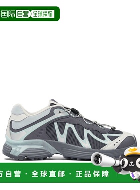 1h可退 香港直邮yves salomon 萨洛蒙 男士 灰色橡胶运动鞋 L4797