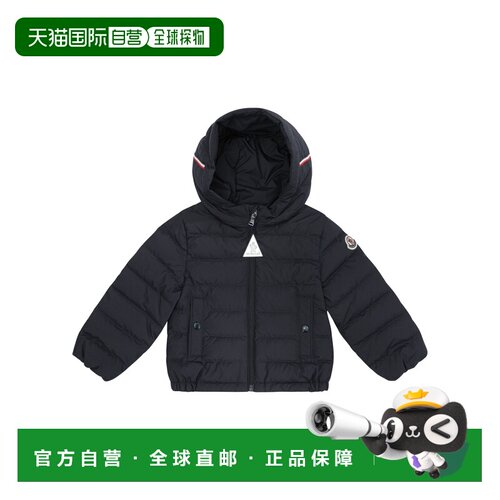 香港直邮Moncler 盟可睐 男童 蓝色聚酯羽绒夹克童装 DILAR1A0002
