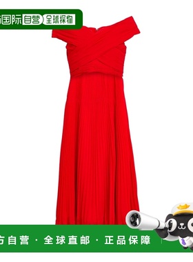 1h可退 香港直邮Self-Portrait 女士 中长连衣裙 red红色 舒适时