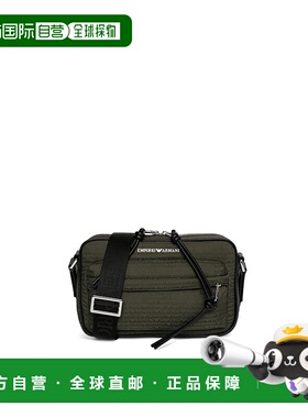 1h可退 香港直邮Emporio Armani 拉链单肩包 EM003416AF14637挎包