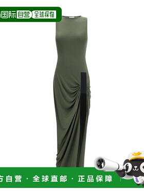 1h可退 香港直邮Coperni 女士 长款合身连衣裙 COPR264F5022GRN
