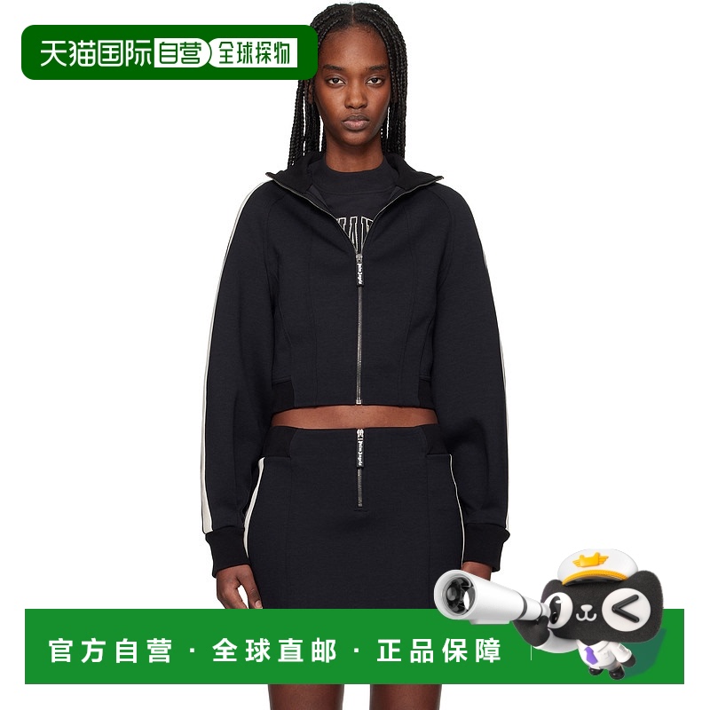 1h可退 香港直邮Palm Angels 棕榈天使 女士 黑色 Neoprene Cropp
