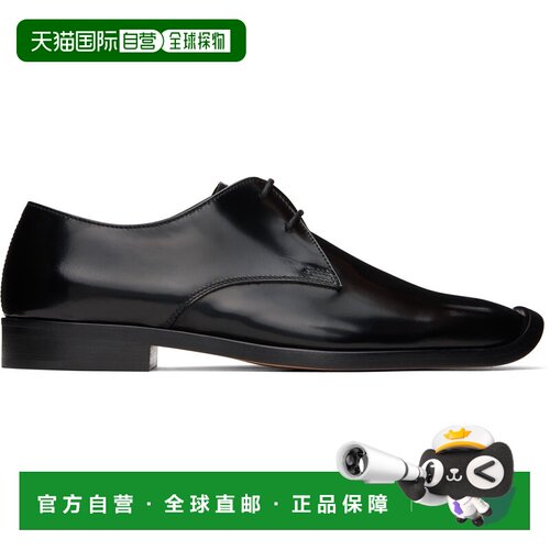 1h可退 香港直邮Bottega Veneta 葆蝶家 男士 黑色 Comma 德比鞋