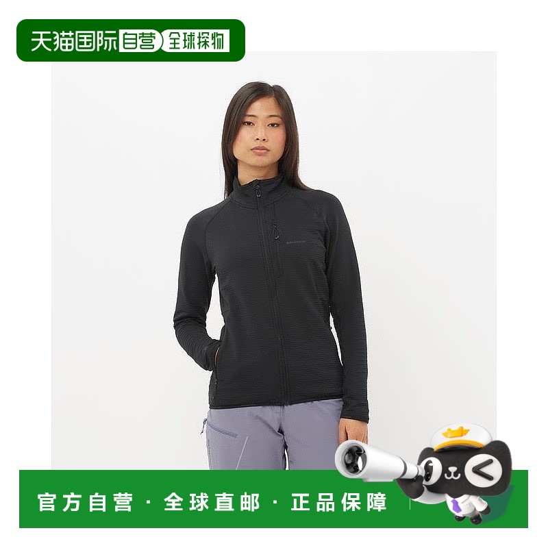 自营欧洲直邮Salomon萨洛蒙 ESSENTIAL LIGHTWARM系列女士深黑色