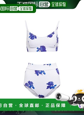 1h可退 香港直邮EMILIA WICKSTEAD 女士 Pia 花朵比基尼