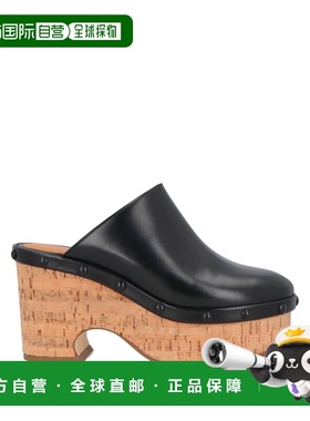 香港直邮Chloe 蔻依 女士 Mules 木屐 black黑色 舒适时尚