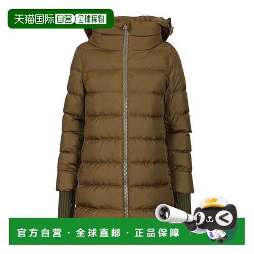 1h可退 香港直邮HERNO 女士外套 PI0660D12004Z7740 CO 绿色 A-Sh
