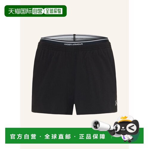 香港直邮Under Armour 女士短裤 100311313413000 CO 黑色 UA VAN