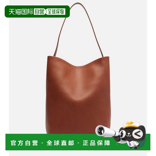 香港直邮The Row 女士 Park 竖款大号皮革手提包单肩包