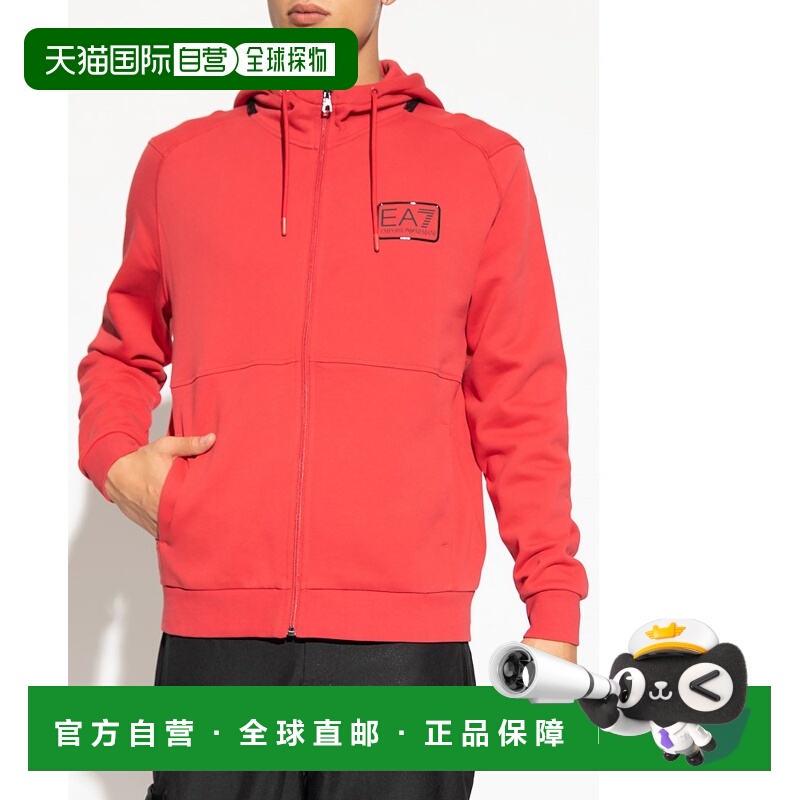 香港直邮EA7 Emporio Armani 连帽拉链卫衣 6RPM97-PJ07Z阿玛尼
