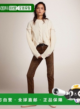 香港直邮Golden Goose Deluxe Brand 圆领毛衣 GWP00838.P000664.