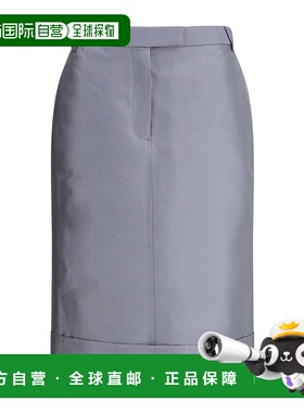 香港直邮Thom Browne 腰带环包臀裙中裙半身裙 FGCA35AF0989