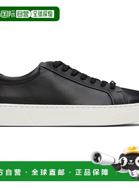 香港直邮BOSS 波士 男士 黑色 Gary Leather 运动鞋 50536841男鞋