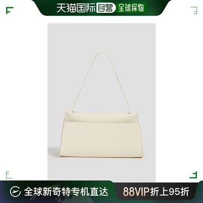 香港直邮elleme 女士 Long Papillon pebbled-leather shoulder b