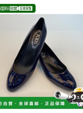 香港直邮Tod's 徽标细节高跟鞋 XW0SF0I320OW0浅口单鞋