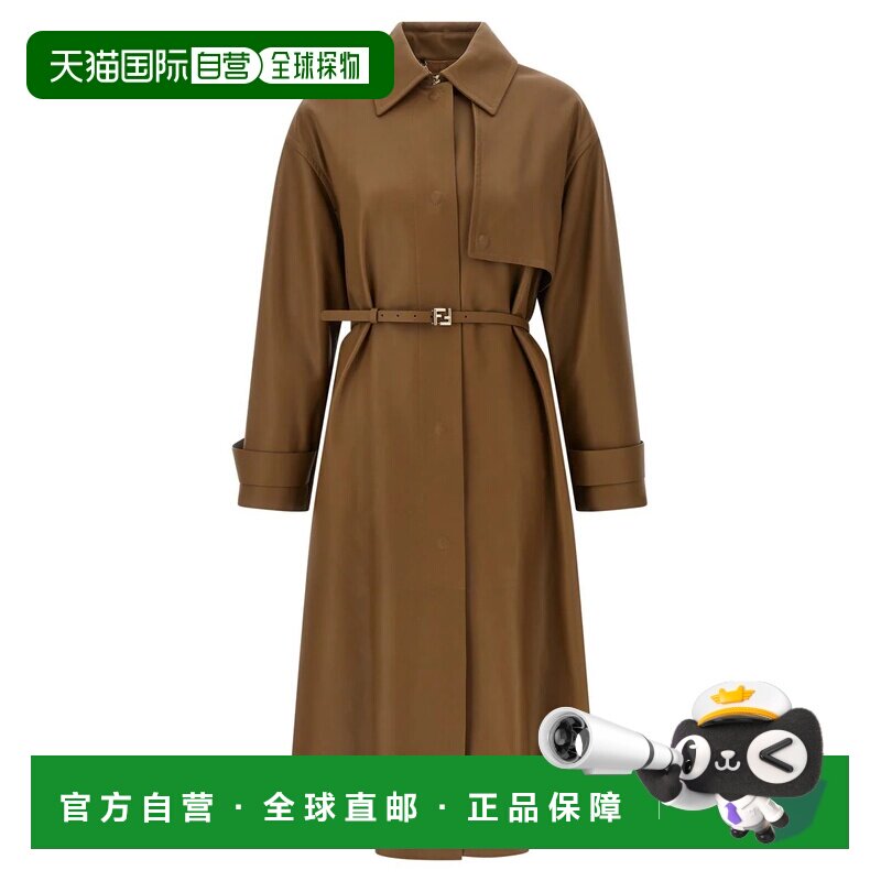 1h可退 欧洲直邮fendi 女士 外套风衣