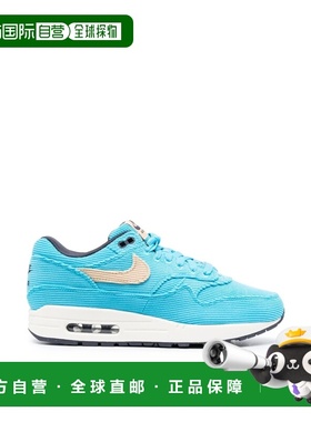 1h可退 香港直邮Nike 耐克 女士 AIR MAX 1 PRM 灯芯绒波罗海蓝色
