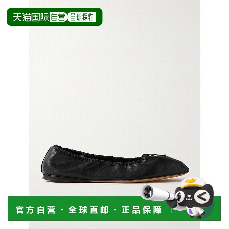 香港直邮The Row 女士 Awar 皮革芭蕾鞋 F1539N66芭蕾舞鞋平底鞋