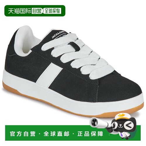 欧洲直邮Jack & Jones 男鞋 低帮板鞋 黑色 春夏 JFWMILES