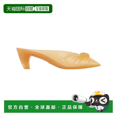 美国直邮Chloe 蔻依 女士 TPU 褶边凉拖 CH26U17O【付后1h可退】