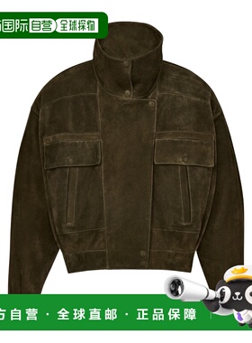 香港直邮Saint Laurent 长袖皮夹克 785562YC2AY外套