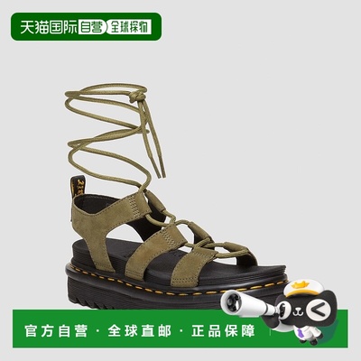 自营欧洲直邮DrMartens马丁大夫 Nartilla女士Tumbled Nubuck皮革