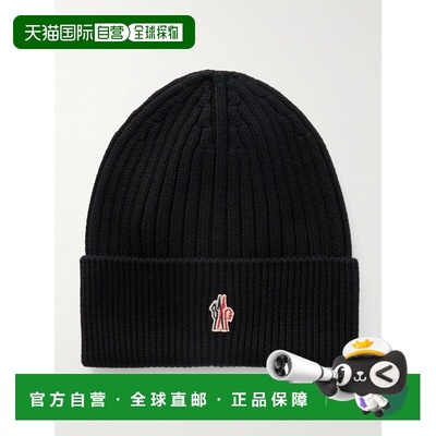 香港直邮moncler 盟可睐 男士 徽标图案无檐便帽 3B0000704761
