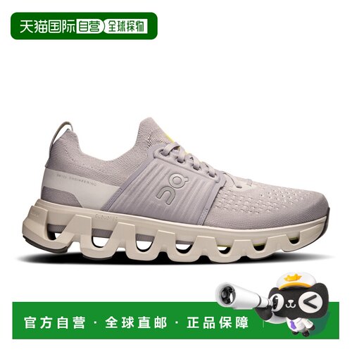 自营欧洲直邮On/昂跑 Cloudswift系列女士丁香紫/狼灰色再生聚酯l