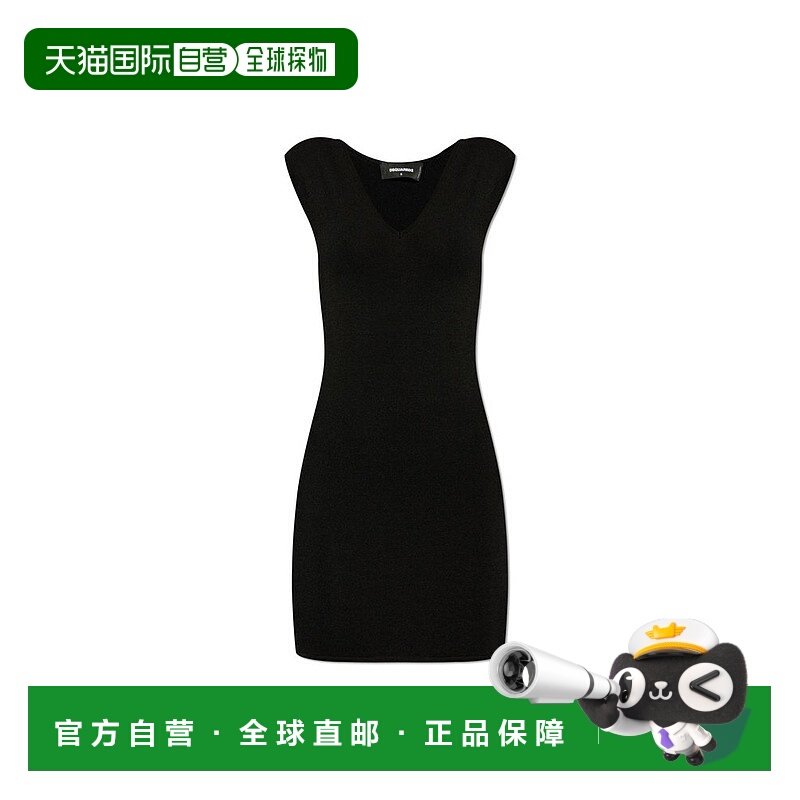 1h可退 香港直邮Dsquared2 二次方 女士 V 领连衣裙 S75CV0881D13