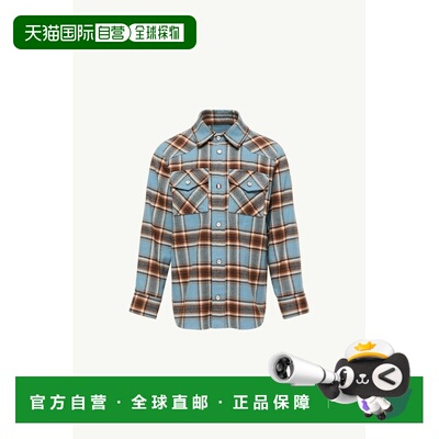欧洲直邮MONCLER(盟可睐) Chemise en coton à carreaux