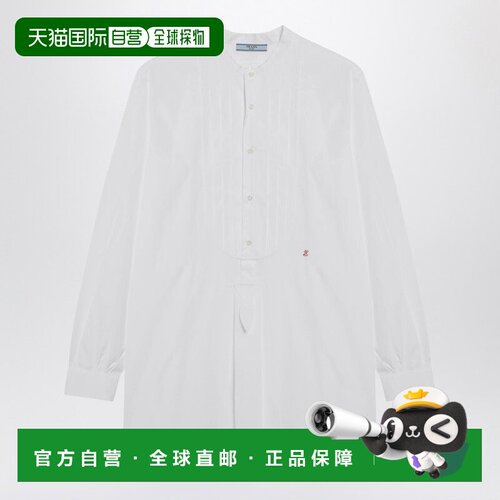 1h可退 欧洲直邮PRADA 女士衬衫 P402JROOO18WOF0009 SS2026 白色