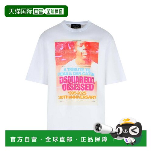 香港直邮DSQUARED2 男士T恤 S71GD1587D20020100 AW支付后1h可退