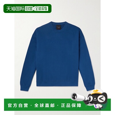 1h可退 香港直邮Canada Goose 加拿大鹅 男士 Rove Logo刺绣棉针